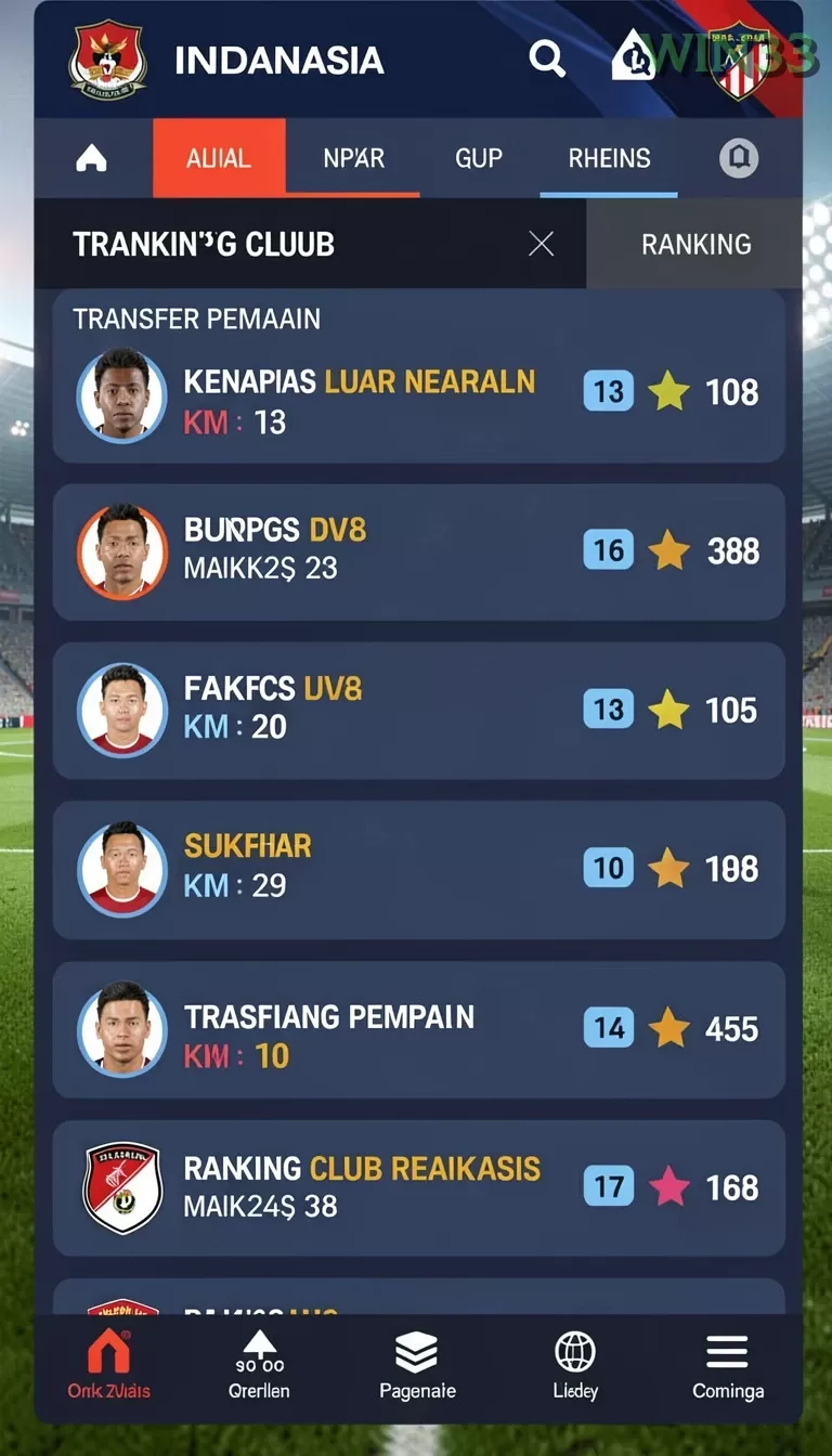 Cuplikan layar FW66 — aktivitas